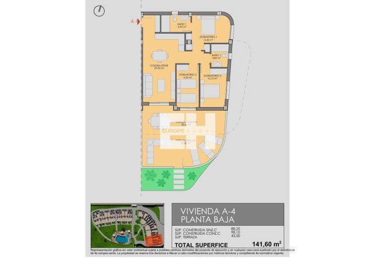 Neubau - Wohnung - Los Alcázares - Serena Golf