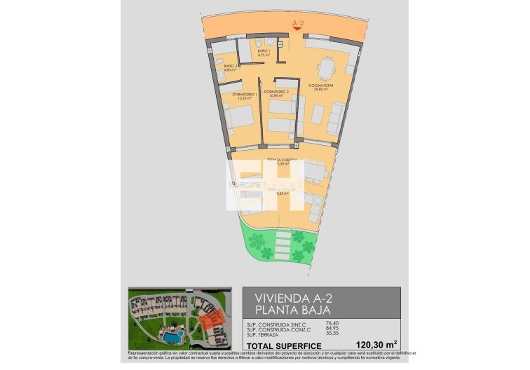 Neubau - Wohnung - Los Alcázares - Serena Golf