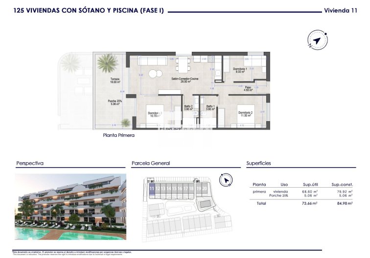 Obra Nueva - Apartamento  - San Javier - Santiago de la Ribera