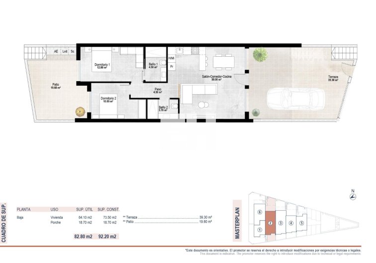 Obra Nueva - Bungalow - San Pedro del Pinatar - Pueblo