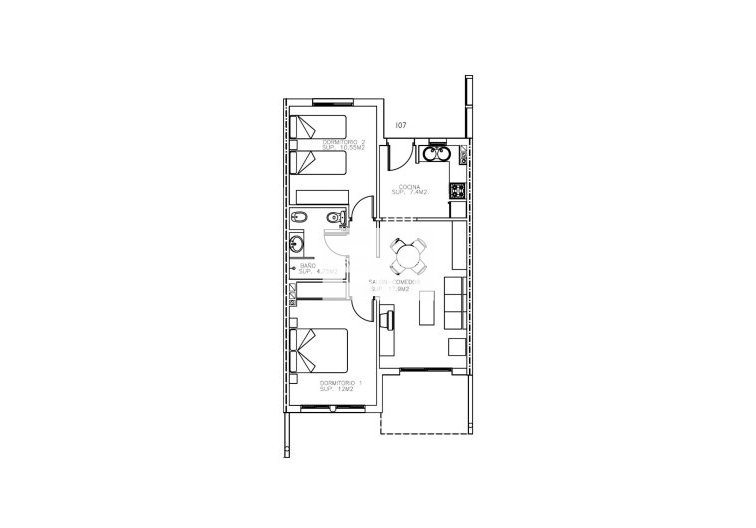 Construction Neuve - Appartement - Aguilas - Collados