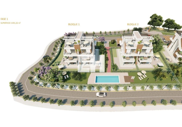 Construction Neuve - Appartement - Fuente Álamo - Hacienda del Alamo