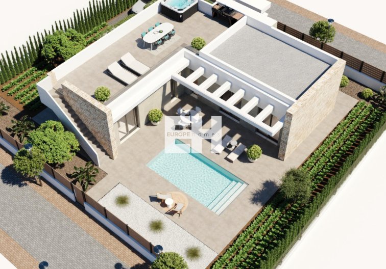 Obra Nueva - villa - Fuente Álamo - Hacienda del Alamo