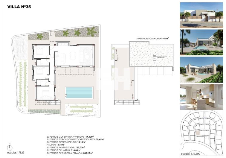 Obra Nueva - villa - Fuente Álamo - Hacienda del Alamo