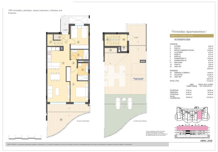 Obra Nueva - Atico - Finestrat - Campana Garden