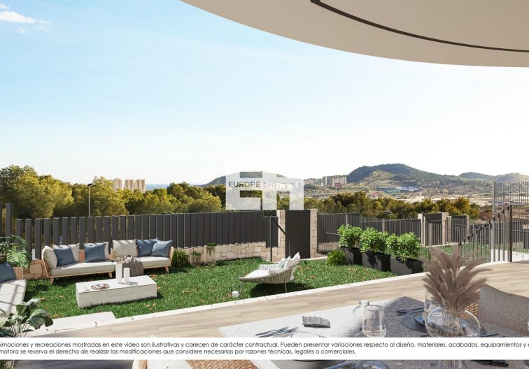 Obra Nueva - Atico - Finestrat - Campana Garden