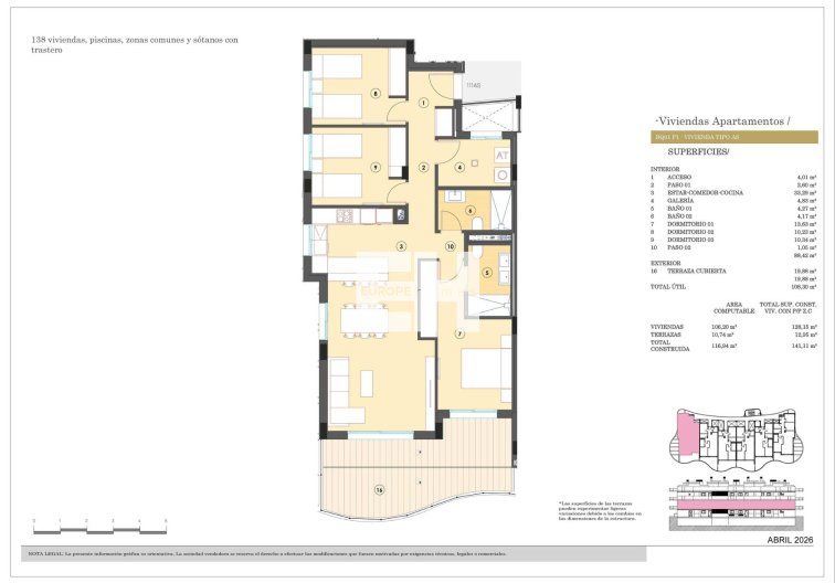 Obra Nueva - Apartamento  - Finestrat - Campana Garden