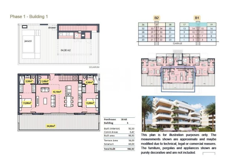 New Build - Penthouse - Torre Pacheco - Santa Rosalia Lake And Life Resort