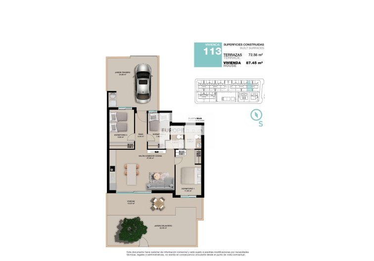 Obra Nueva - Bungalow - Pilar de la Horadada - Torre de la Horadada