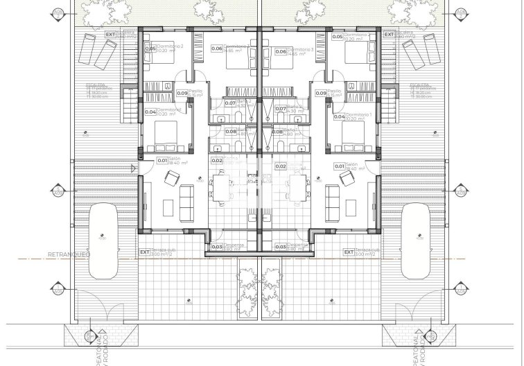 Construction Neuve - villa - Puerto de Mazarron - Caleñares