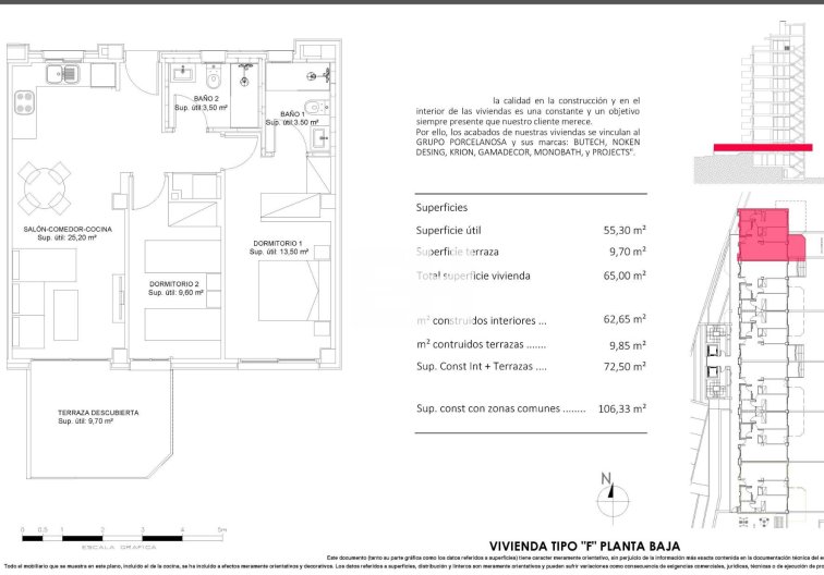 Obra Nueva - Apartamento  - Villajoyosa - Cala de Finestrat