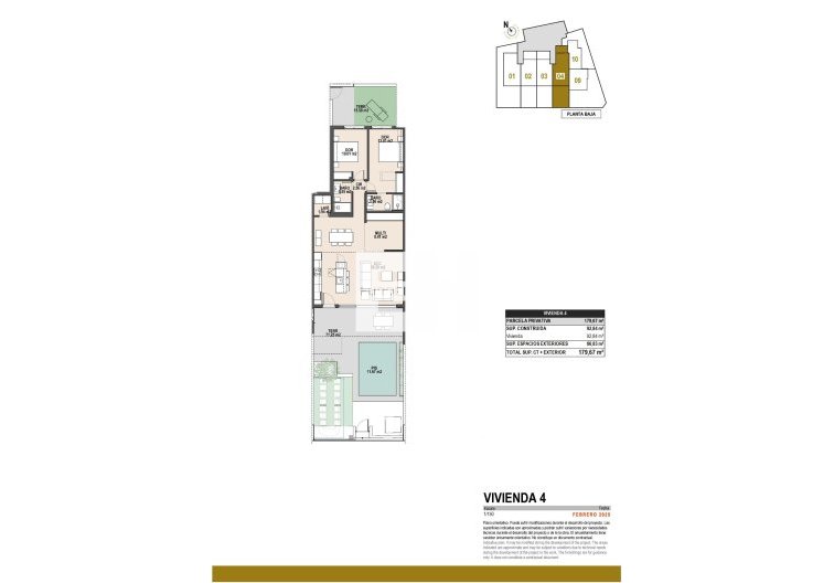 Obra Nueva - Bungalow - Pilar de la Horadada - parques de Andromeda