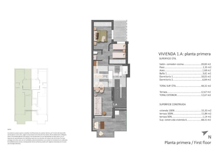 Obra Nueva - Apartamento  - Pilar de la Horadada - Torre de la Horadada