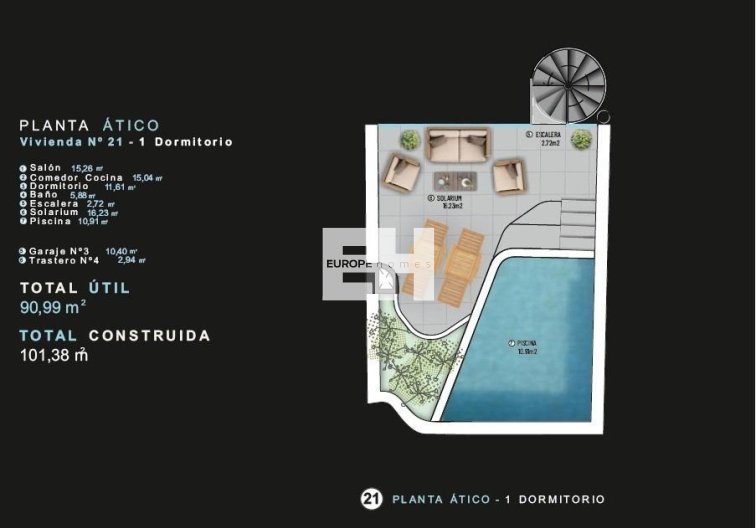 Obra Nueva - Atico - Torrevieja - Centro