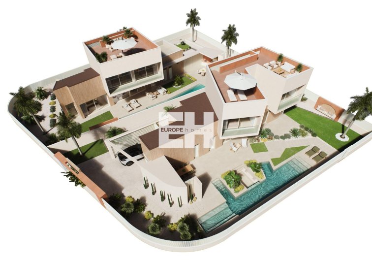 Neubau - villa - Orihuela Costa - Dehesa de campoamor