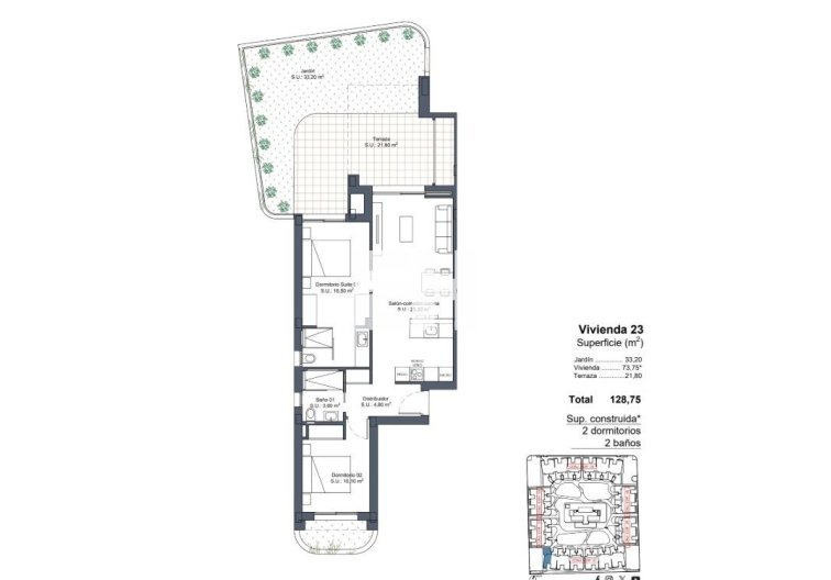 Obra Nueva - Bungalow - Ciudad Quesada - Lo Marabú