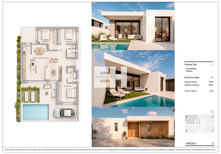 Obra Nueva - villa - Pilar de la Horadada - pueblo