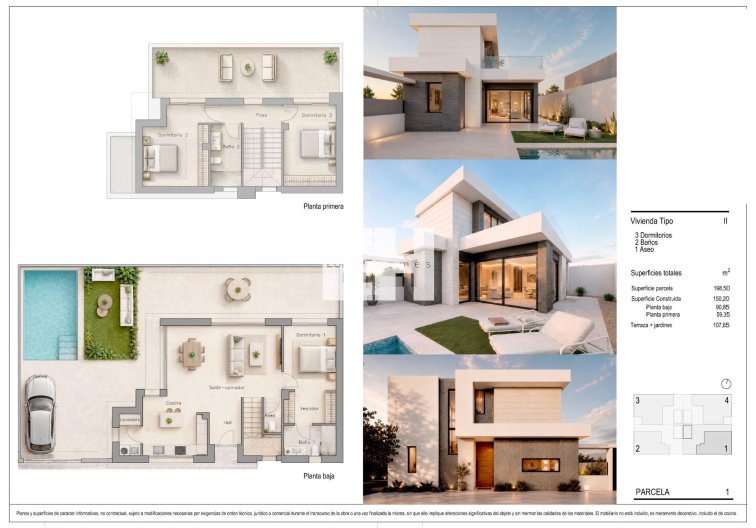 Obra Nueva - villa - Pilar de la Horadada - pueblo