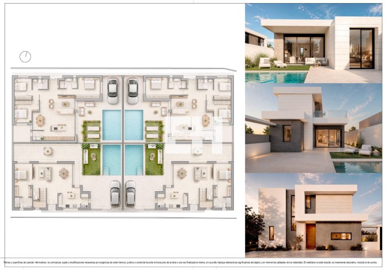 Obra Nueva - villa - Pilar de la Horadada - pueblo