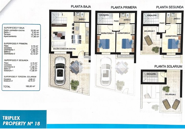 Revente - town house - Villamartin - Costa Blanca