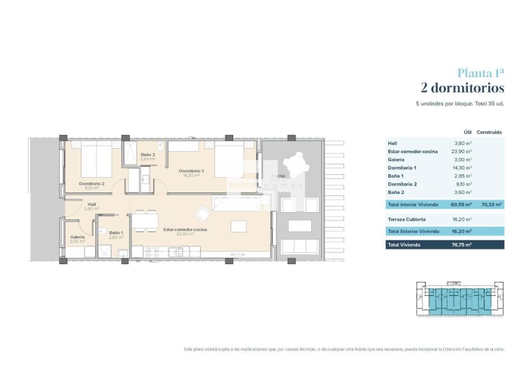Obra Nueva - Apartamento  - Vera - Vera Playa