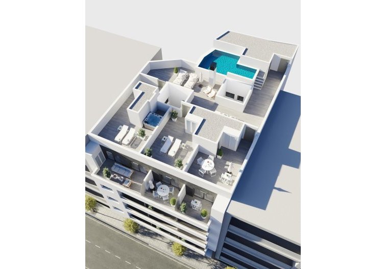 Obra Nueva - Atico - Torrevieja - Centro