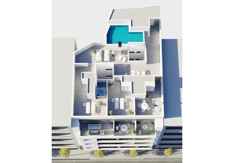 Obra Nueva - Atico - Torrevieja - Centro