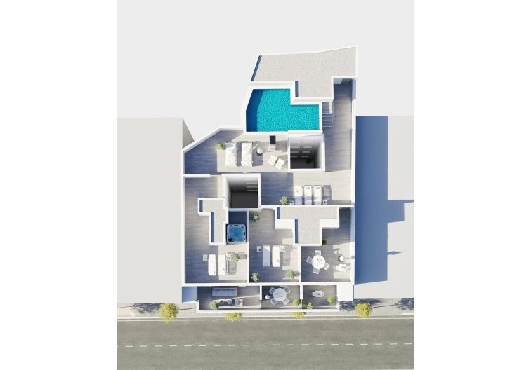 Obra Nueva - Apartamento  - Torrevieja - Centro