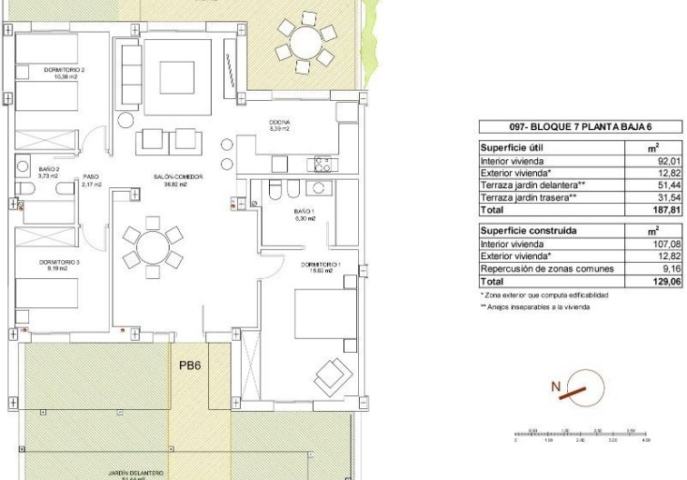 Obra Nueva - Apartamento  - Vera - El Playazo