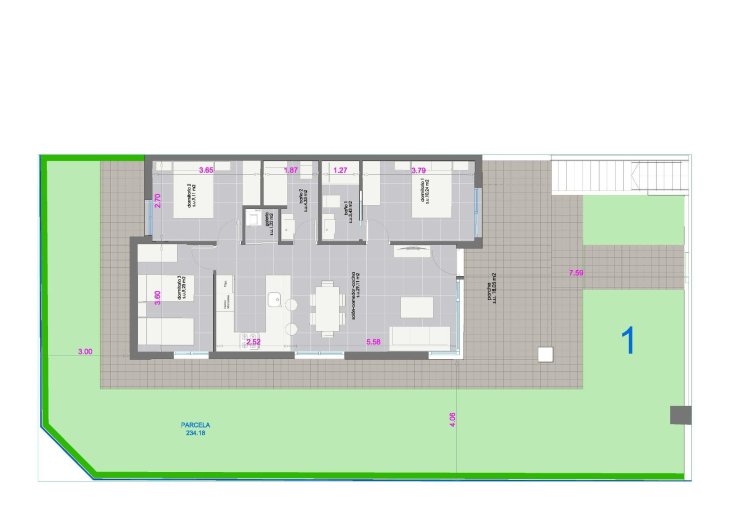 Neubau - Bungalow - Pilar de la Horadada - pueblo