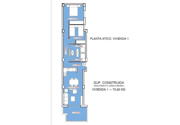 Neubau - Penthaus - Torrevieja - Playa El Acequión