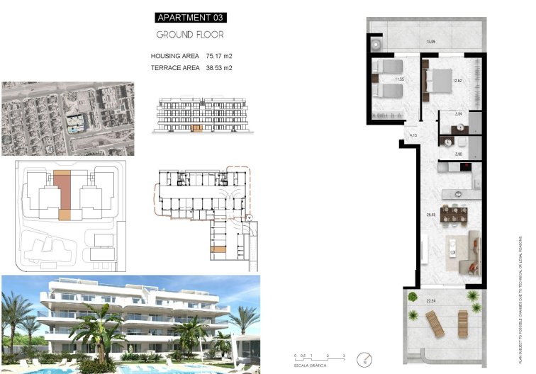 Neubau - Wohnung - Orihuela Costa - Lomas de Cabo Roig