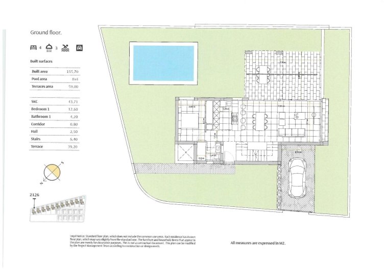 Obra Nueva - villa - Algorfa - La Finca Golf