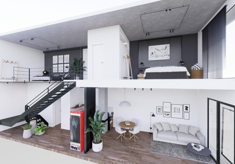 Obra Nueva - Apartamento  - Alicante - Carolinas Bajas