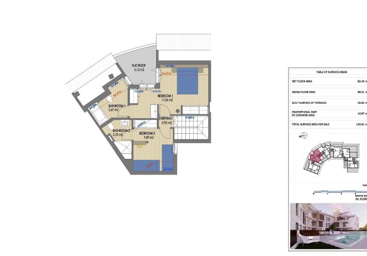 Obra Nueva - Apartamento  - Jávea Xàbia - Cala Blanca