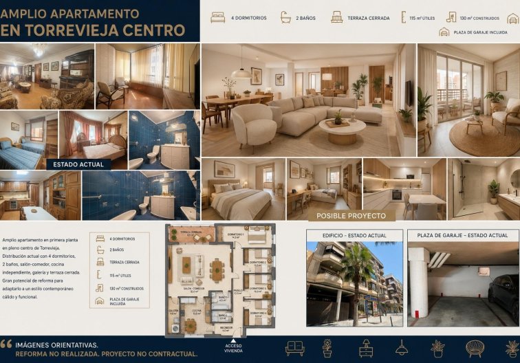 Segunda mano - Apartamento  - Torrevieja - Centro