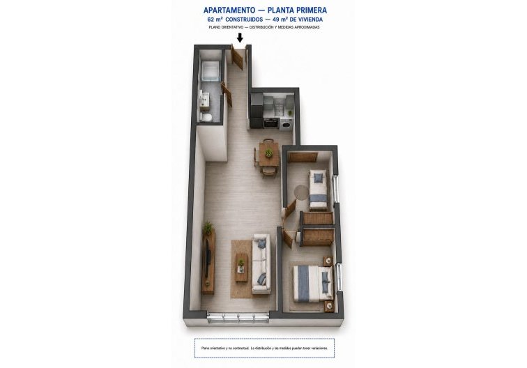 Wiederverkauf - Wohnung - Torrevieja - Centro