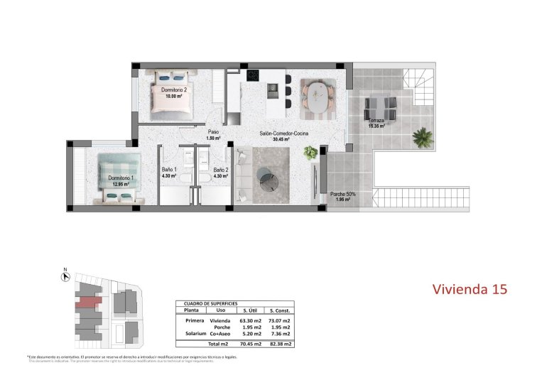 Obra Nueva - Bungalow - Pilar de la Horadada - pueblo