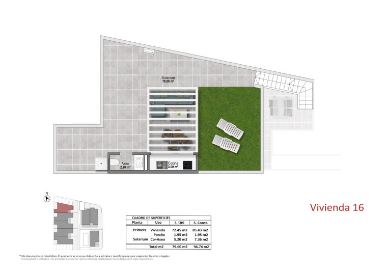 Obra Nueva - Bungalow - Pilar de la Horadada - pueblo