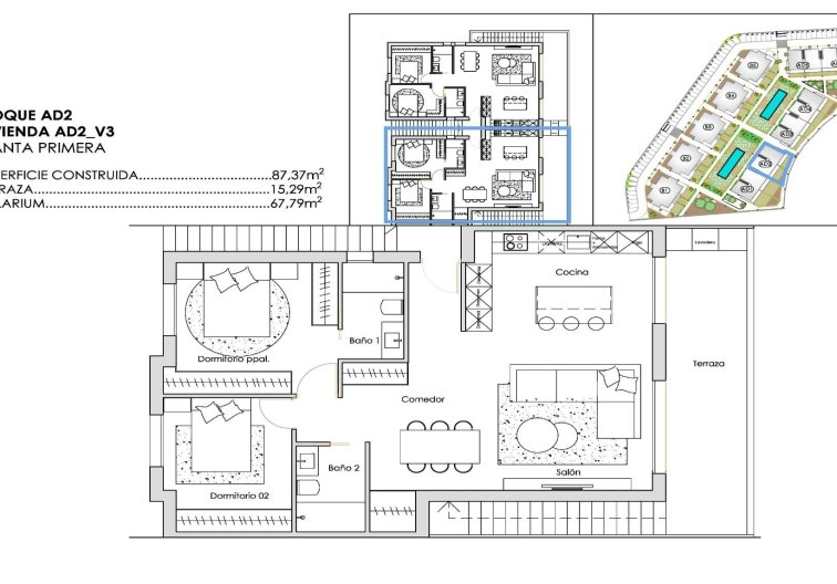 Construction Neuve - Bungalow - Torre Pacheco - Santa Rosalia Lake And Life Resort