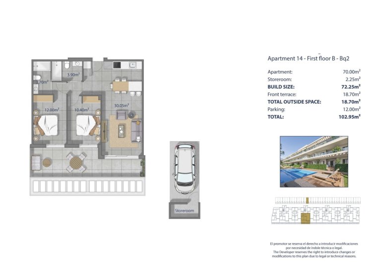 Obra Nueva - Apartamento  - Los Alcázares - Los Narejos 