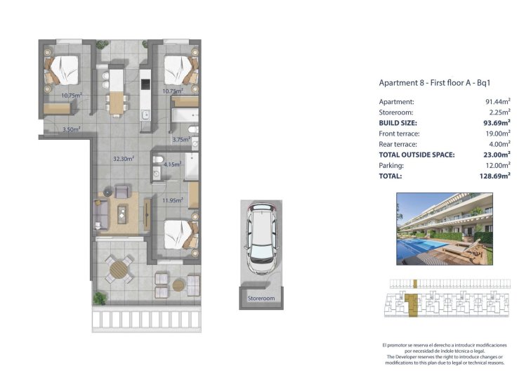 Obra Nueva - Apartamento  - Los Alcázares - Los Narejos 