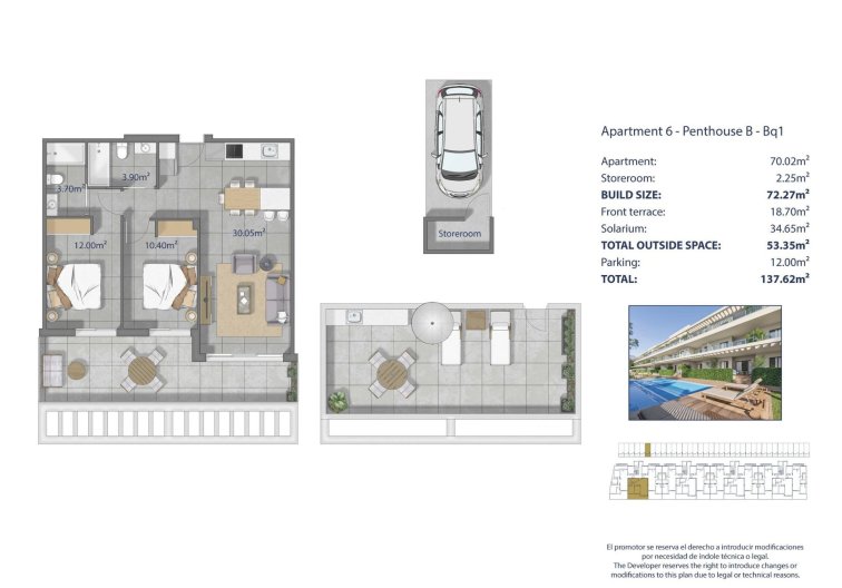 Neubau - Penthaus - Los Alcázares - Los Narejos 