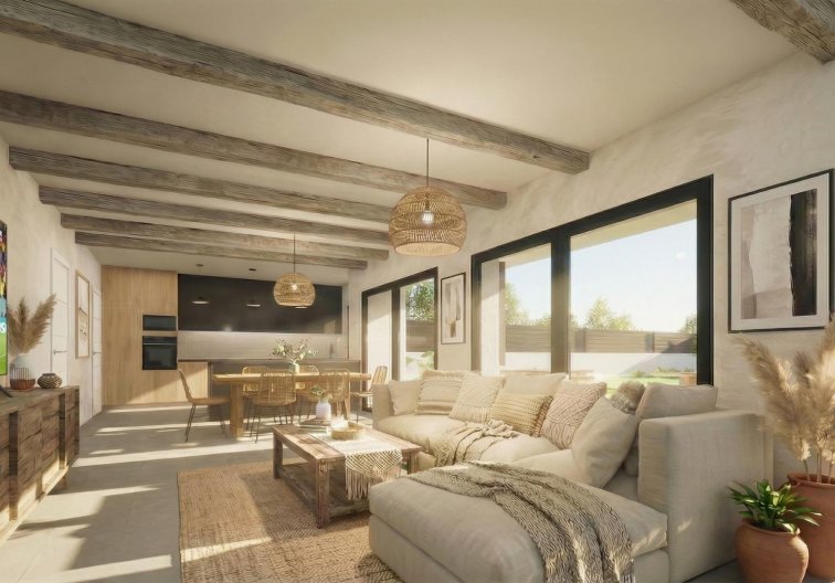 Obra Nueva - villa - Pinoso - Casas Pastor