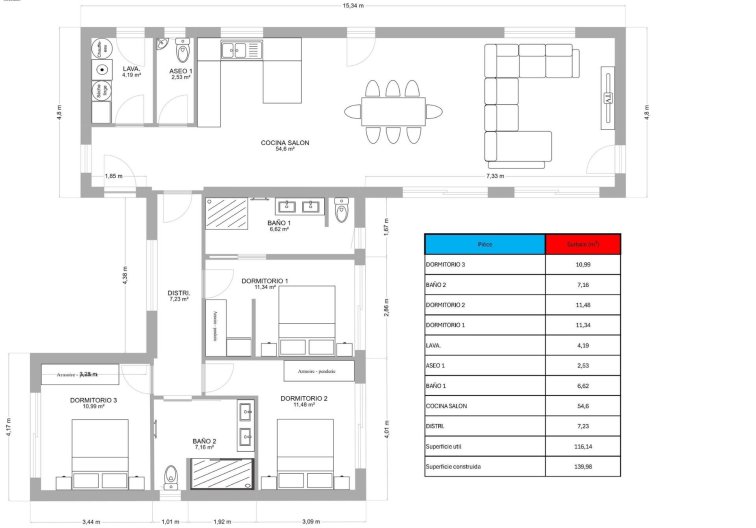 Obra Nueva - villa - Pinoso - Casas Pastor