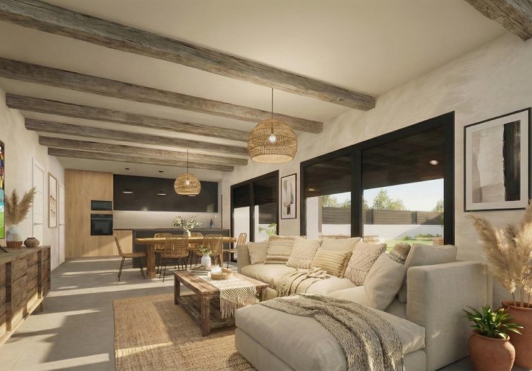 Obra Nueva - villa - Pinoso - Casas Pastor