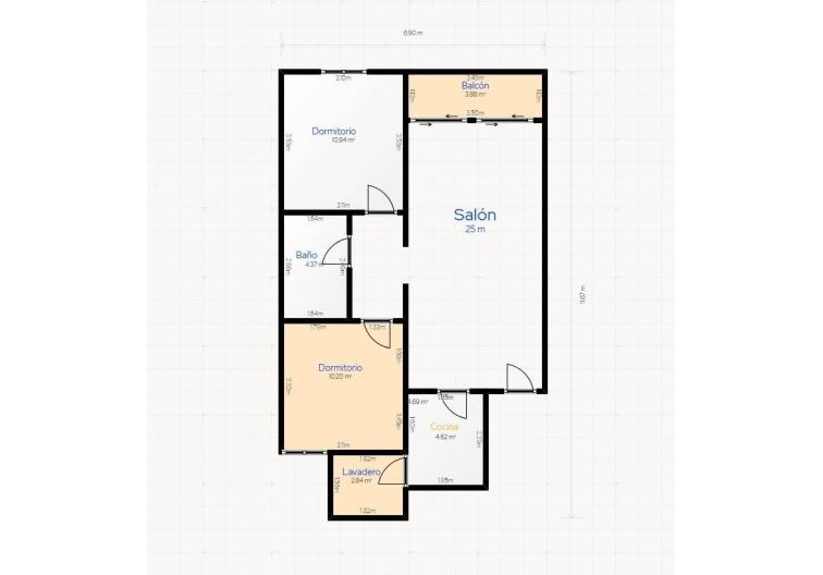 Wiederverkauf - Wohnung - Torrevieja - La Mata Pueblo