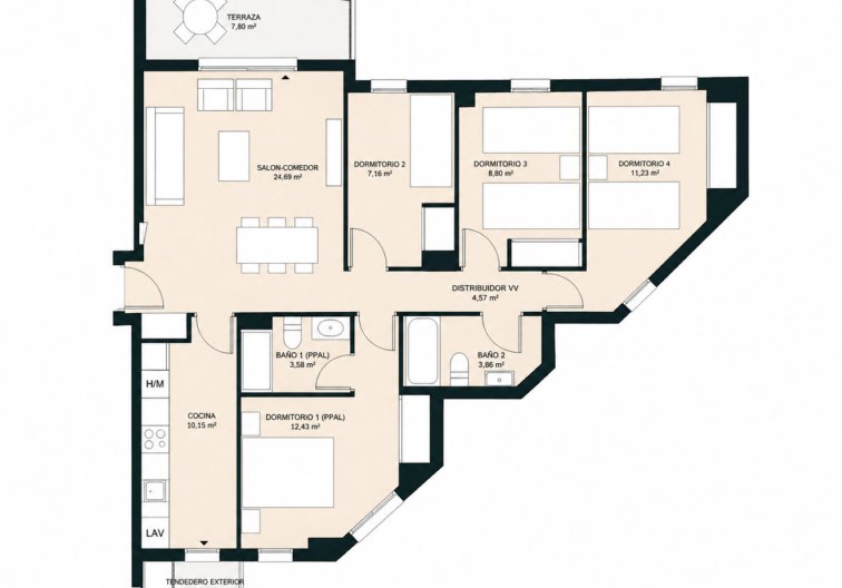 Revente - Appartement - Denia - Costa Blanca
