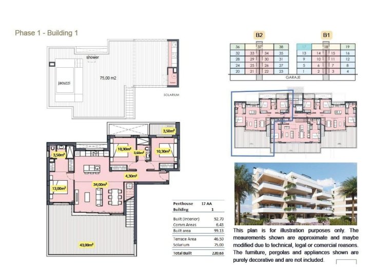 Nieuwbouw - Penthouse - Torre Pacheco - Santa Rosalia Lake And Life Resort