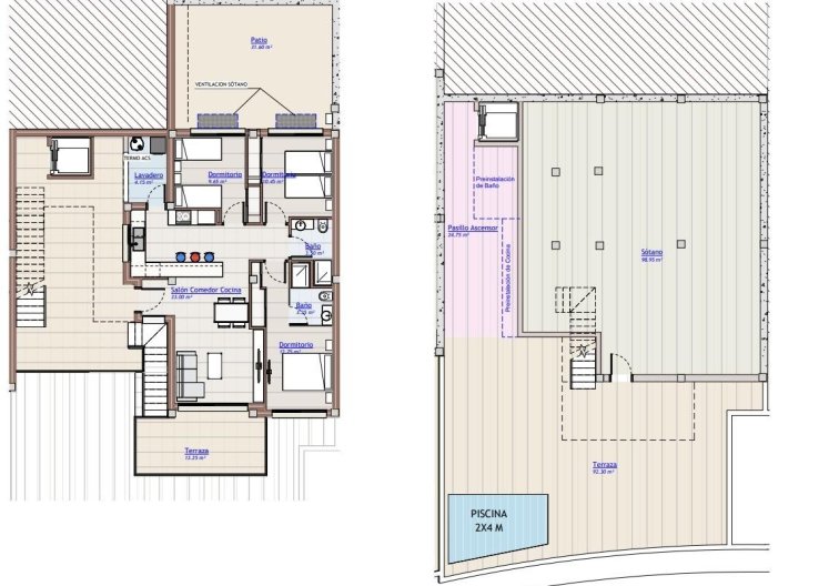 Construction Neuve - Bungalow - San Miguel de Salinas - VistaBella Golf